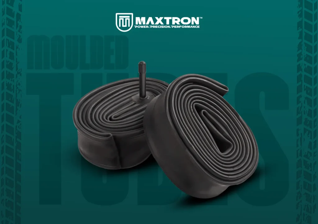 Maxtron premium moulded inner tubes manufactured with advanced moulding technology for superior durability, air retention, puncture resistance, and reliable tyre performance.