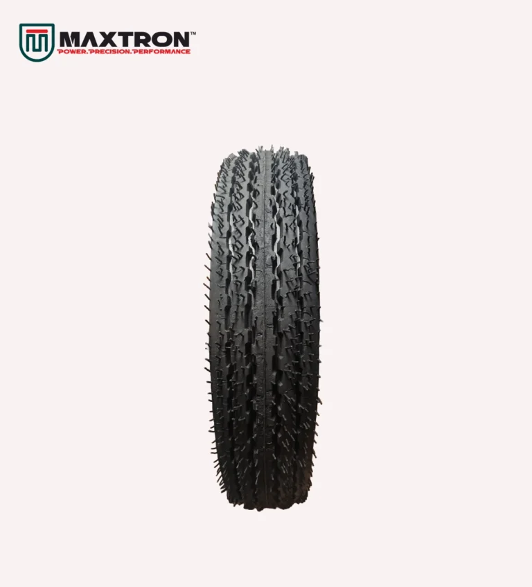 Maxtron S-102 scooter tyre with multi-rib tread pattern for superior road grip, enhanced stability, smooth handling, and long-lasting durability.
